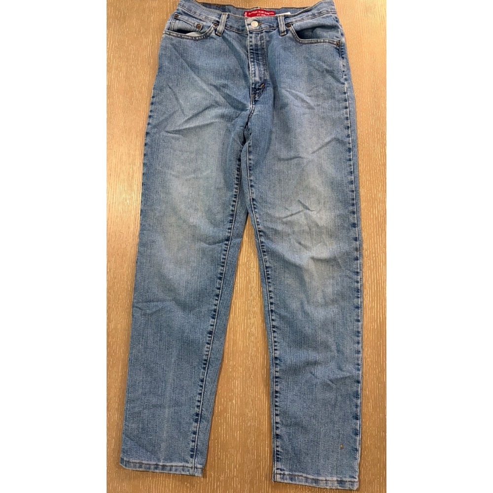 Levi's 512 Classic Slim Tapered Stretch Jeans Women's 10M Light Wash 28x30